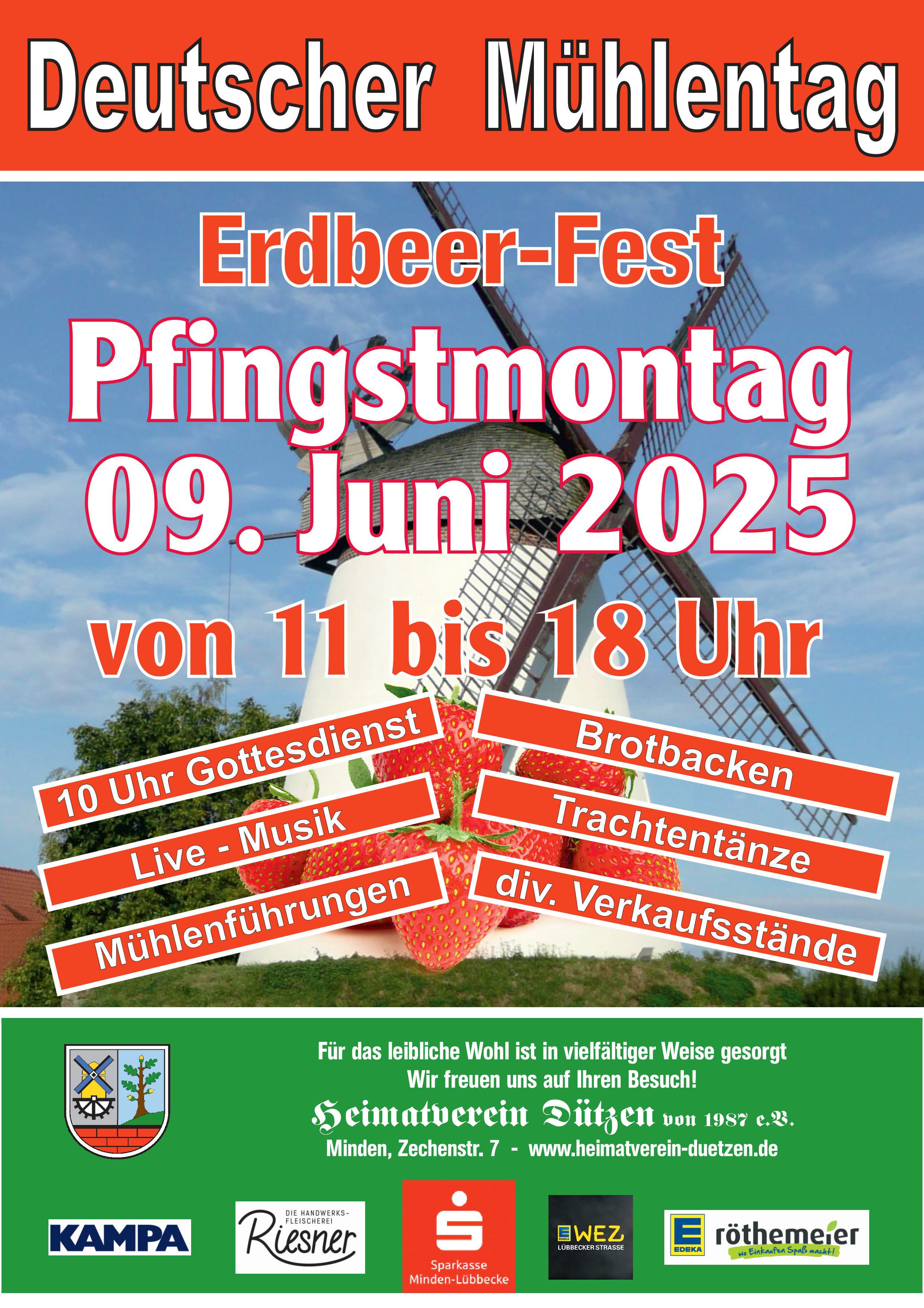 Erdbeerfest 2025 A4