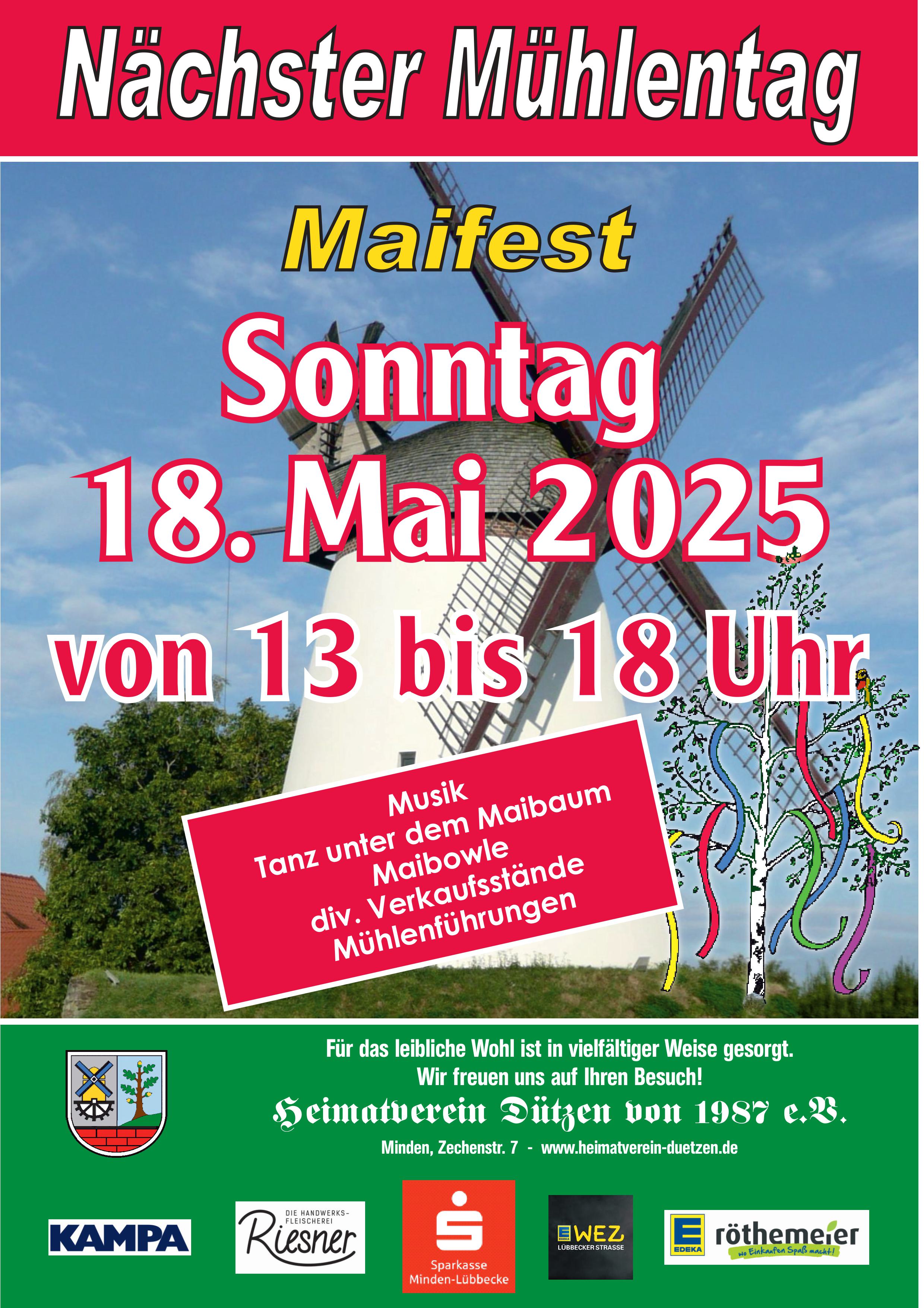 Maifest 2025 Plakat